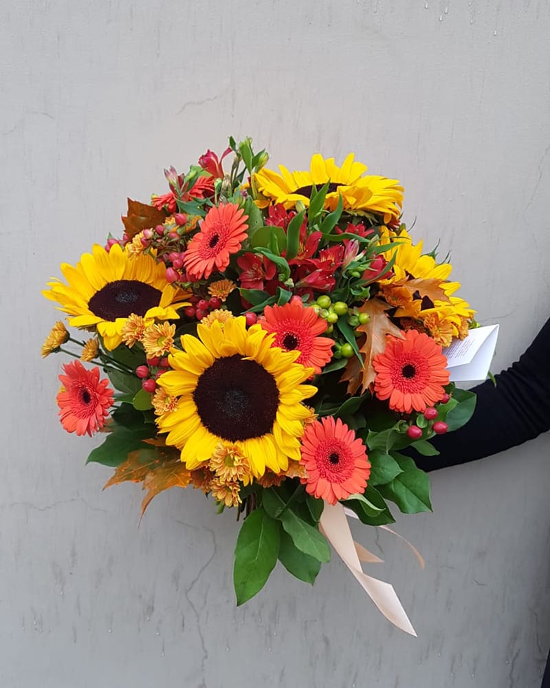 Ziedu pušķis "Saule"